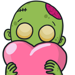 Exom LOVE zombie emote