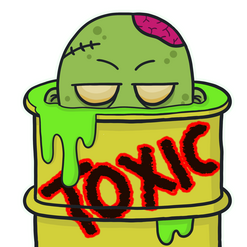 Exom TOXIC zombie emote