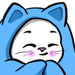 Sn0wyCat COZY cat emote