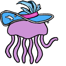 Jellyfish Triumphant Sea Dog Hat