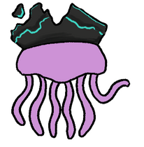 Jellyfish ghost hat