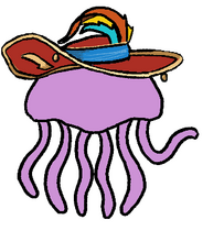 Jellyfish Glorious Sea Dog hat
