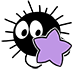 Sn0wyCat soot sprite star badge 3