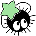 Sn0wyCat soot sprite star badge 2