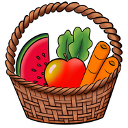 Alpacasita fruit &amp; vegetable basket sub badge