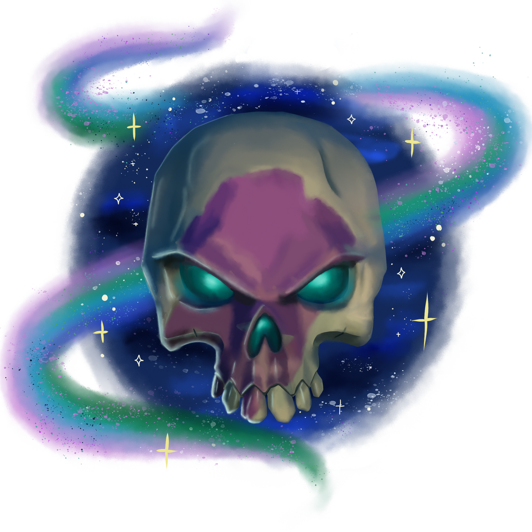 Nebula Logo Sea of Thieves Athena Skull